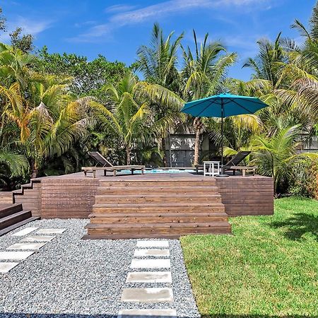 Welcome To Paradise! Secluded 4 Bed, 3 Bath, Pool Fort Lauderdale Exteriör bild