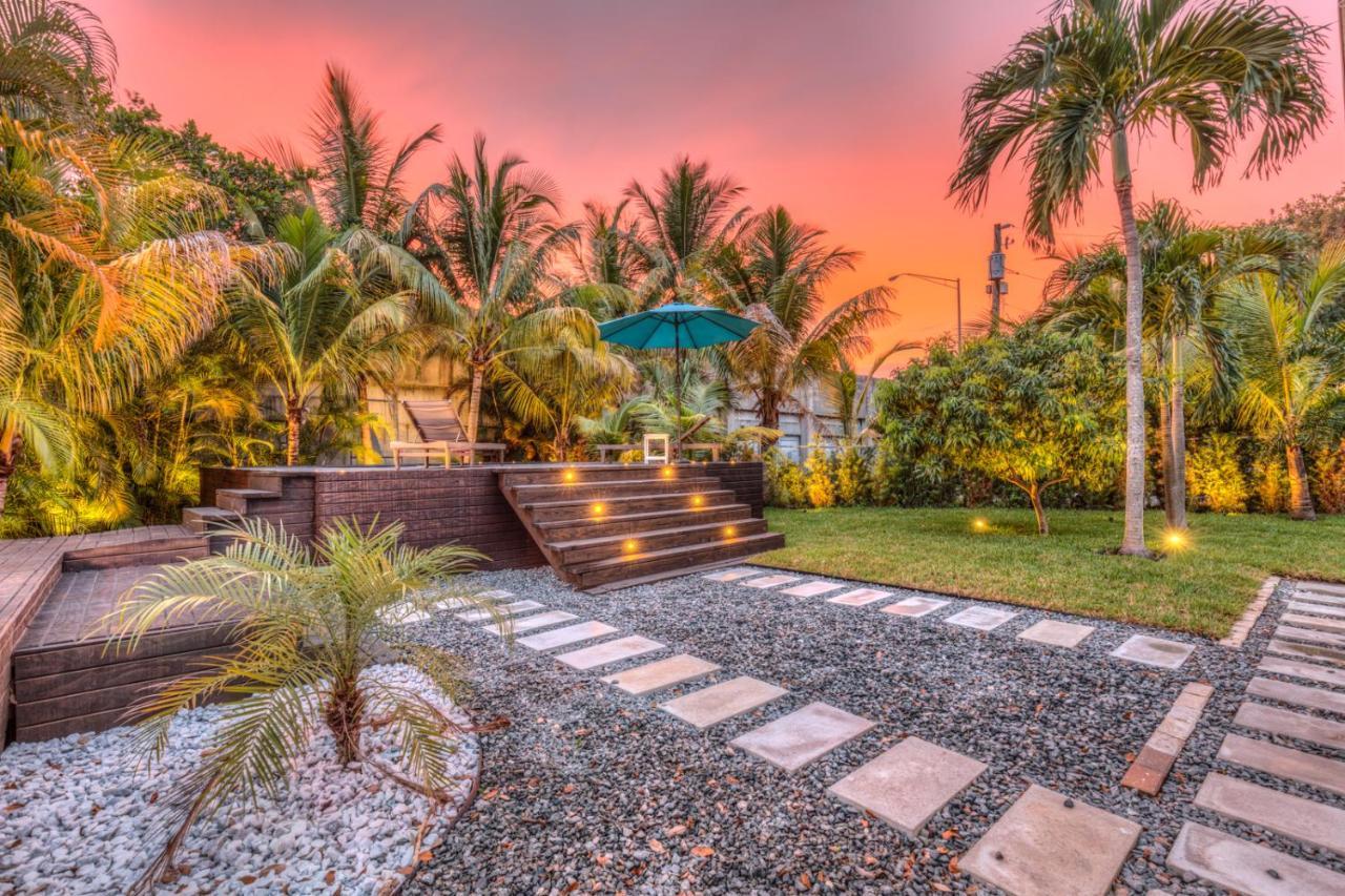Welcome To Paradise! Secluded 4 Bed, 3 Bath, Pool Fort Lauderdale Exteriör bild