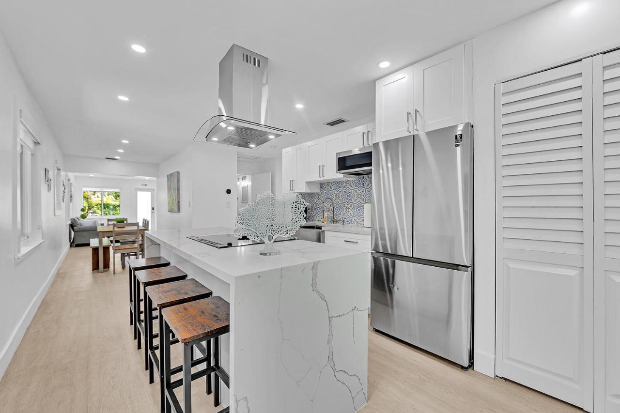 Welcome To Paradise! Secluded 4 Bed, 3 Bath, Pool Fort Lauderdale Exteriör bild