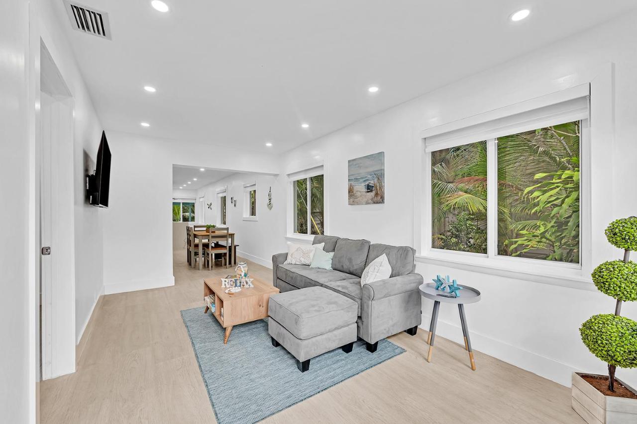 Welcome To Paradise! Secluded 4 Bed, 3 Bath, Pool Fort Lauderdale Exteriör bild