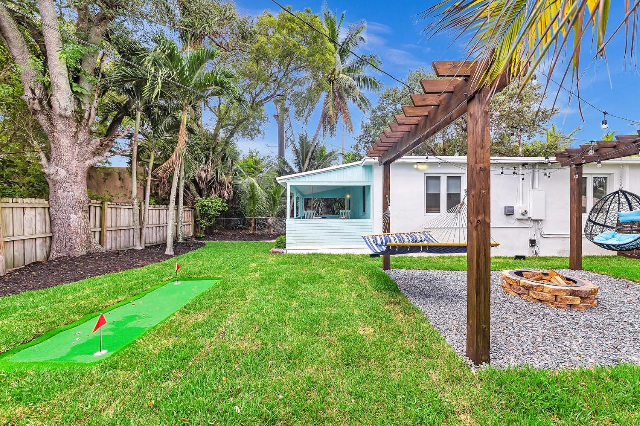 Welcome To Paradise! Secluded 4 Bed, 3 Bath, Pool Fort Lauderdale Exteriör bild