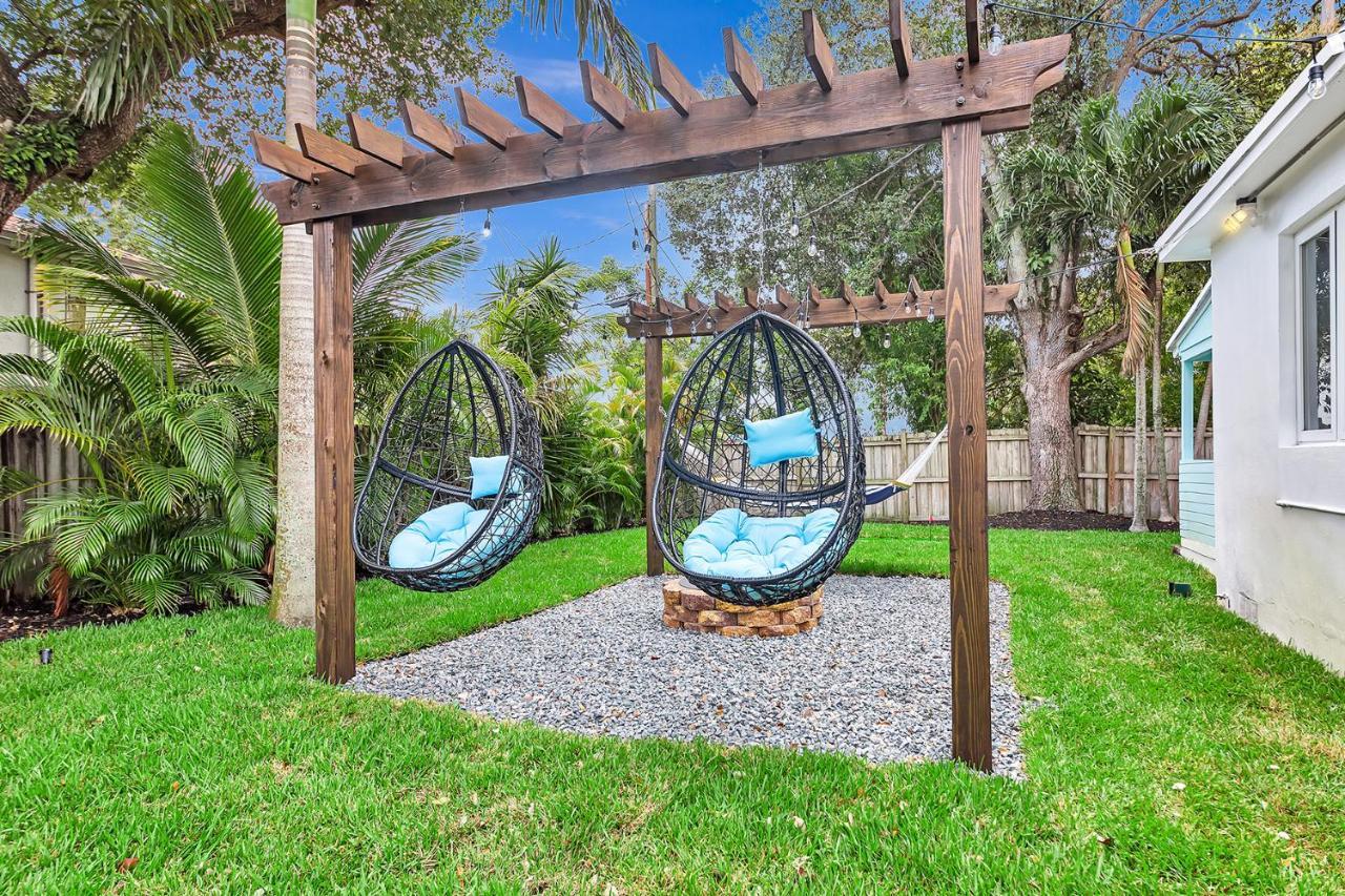 Welcome To Paradise! Secluded 4 Bed, 3 Bath, Pool Fort Lauderdale Exteriör bild