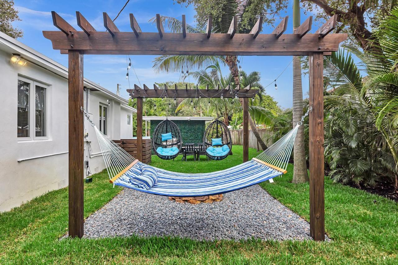 Welcome To Paradise! Secluded 4 Bed, 3 Bath, Pool Fort Lauderdale Exteriör bild