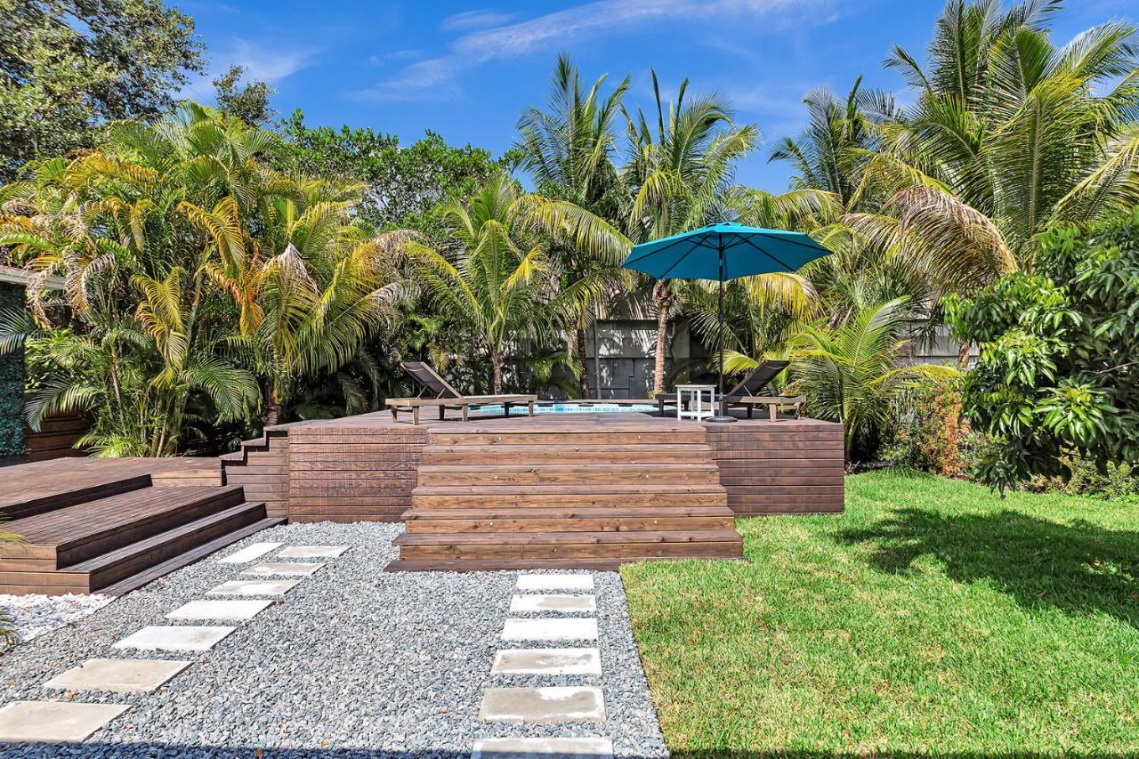 Welcome To Paradise! Secluded 4 Bed, 3 Bath, Pool Fort Lauderdale Exteriör bild